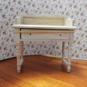 blank houten wastafel