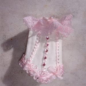 Roze corset